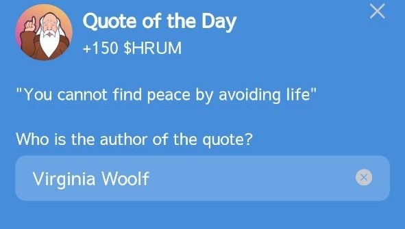 Цитата дня из Hrum на 6-7 ноября.