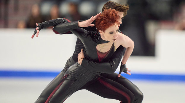 Фигуристы Евгения Лопарева и Жоффре Бриссо. Фигуристы Евгения Лопарева и Жоффре Бриссо
