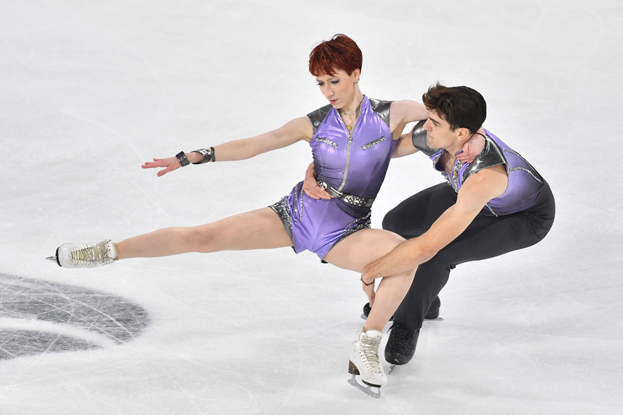 Фигуристы Евгения Лопарева и Жоффре Бриссо. Фигуристы Евгения Лопарева и Жоффре Бриссо