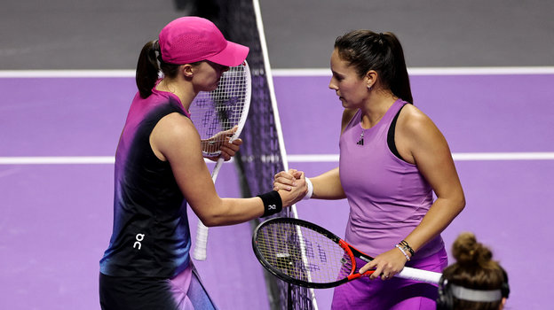 Ига Свентек и Дарья Касаткина.