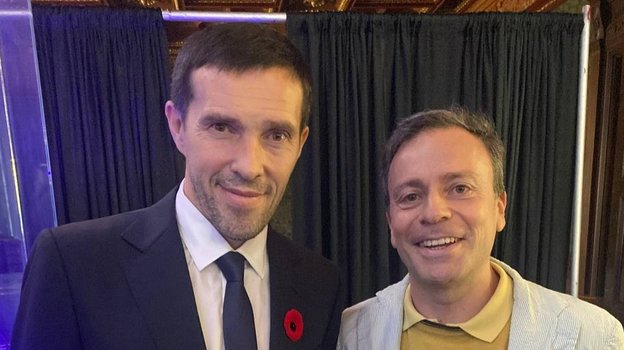 Павел Дацюк и Игорь Рабинер.