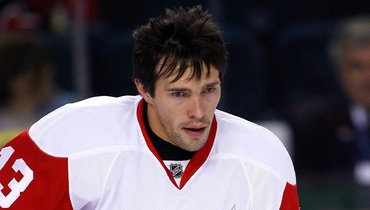 Павел Дацюк в «Детройте».