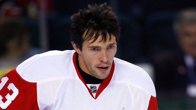 Павел Дацюк в «Детройте».