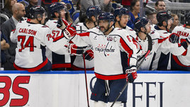 Капитан «Вашингтона» Александр Овечкин сделал дубль в матче с «Сент-Луис» (8:1) 10 ноября 2024 года