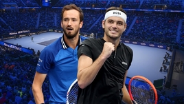 Медведев начал Итоговый турнир ATP с поражения Фритцу. Онлайн-трансляция матча