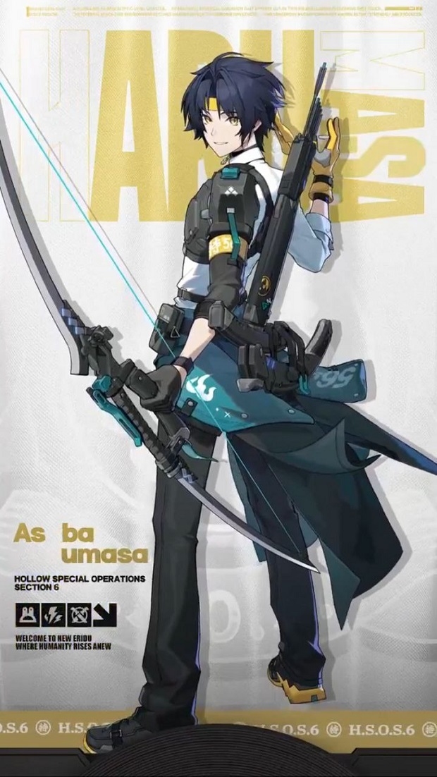 Харумаса из Zenless Zone Zero.