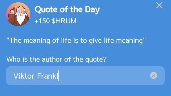 Цитата дня из Hrum на 10-11 ноября.