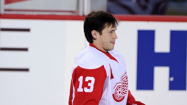 Павел Дацюк в «Детройте».