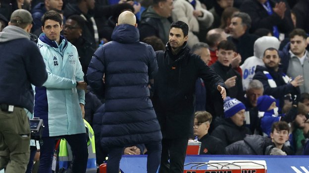 Энцо Мареска и Микель Артета.