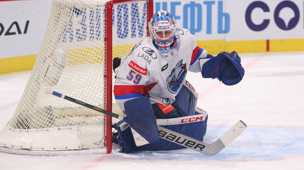 Голкипер «Лады» Владислав Подъяпольский. Голкипер «Лады» Владислав Подъяпольский