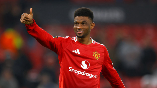 Вингер «Манчестер Юнайтед» Амад Диалло.