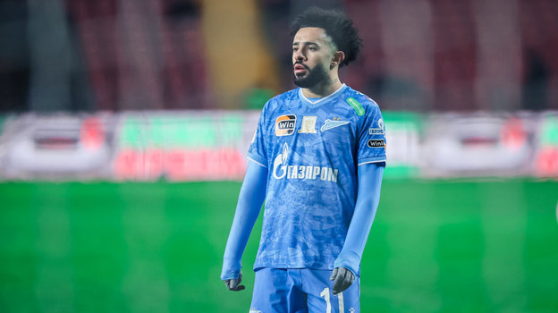 Полузащитник «Зенита» Клаудиньо. Полузащитник «Зенита» Клаудиньо