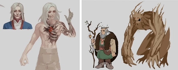 Арты с персонажами предстоящей игры.