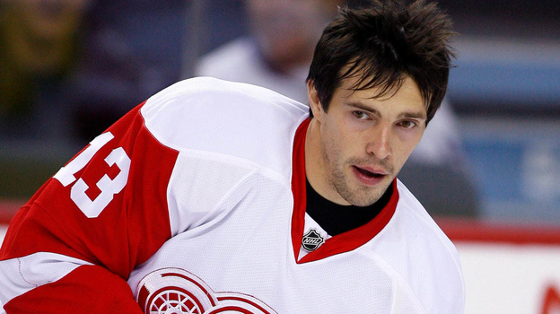 Павел Дацюк в «Детройте».