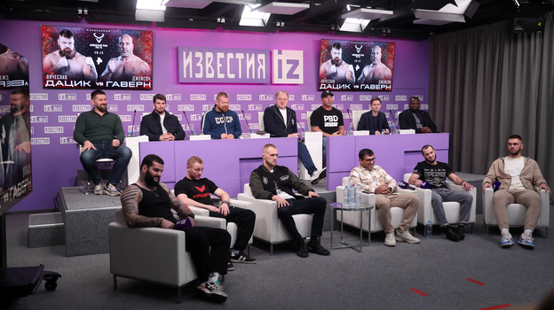 Пресс-конференция участников турнира «Бойцовский клуб РЕН ТВ».