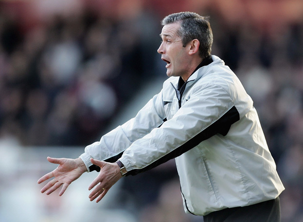 Бывший главный тренер «Хартс» Джордж Берли. Бывший главный тренер «Хартс» Джордж Берли