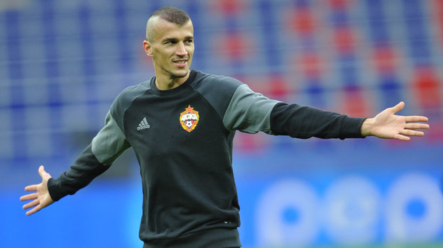 Бывший полузащитник ЦСКА Роман Еременко. Бывший полузащитник ЦСКА Роман Еременко