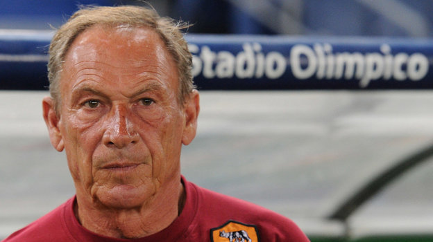 Бывший главный тренер «Ромы» Зденек Земан. Бывший главный тренер «Ромы» Зденек Земан