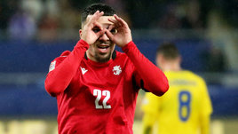 Хвича попал в перекладину, у Мамардашвили — двойной сейв! Грузия доминировала, но едва не проиграла Украине