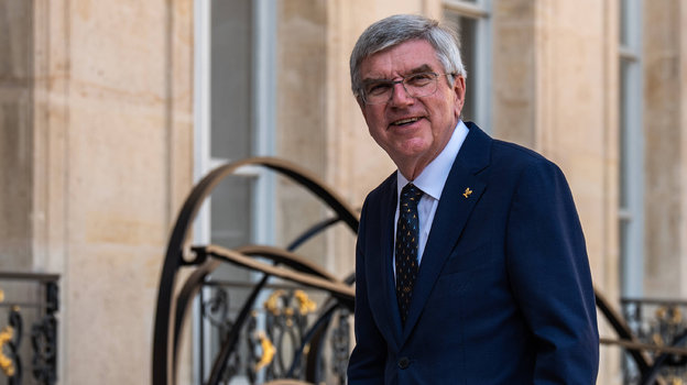 Президент Международного олимпийского комитета Томас Бах. Президент Международного олимпийского комитета Томас Бах.