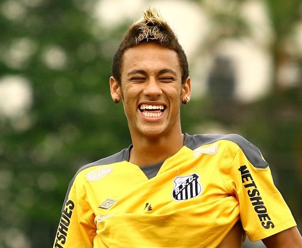 Неймар в «Сантосе» в 2011 году.