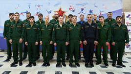 Спортсмены Центрального спортивного клуба Армии.