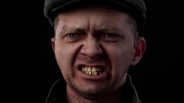 Один из бандитов.