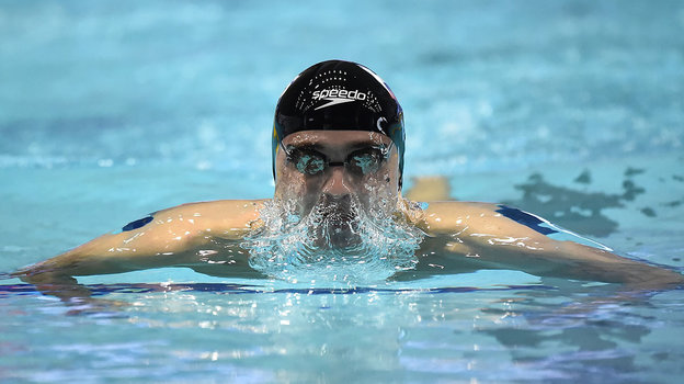 Двукратный чемпион мира по плаванию Антон Чупков. Двукратный чемпион мира по плаванию Антон Чупков