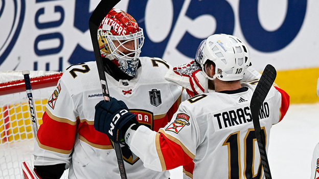 Сергей Бобровский и Владимир Тарасенко.