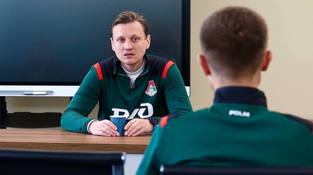 Главный тренер «Локомотива» Михаил Галактионов.