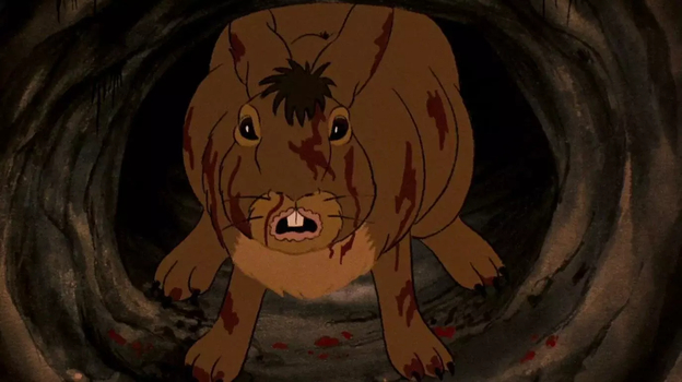 Кадр из мультфильма «Обитатели холмов» / реж. Мартин Розен, Джон Хабли / Nepenthe Productions, Watership Productions