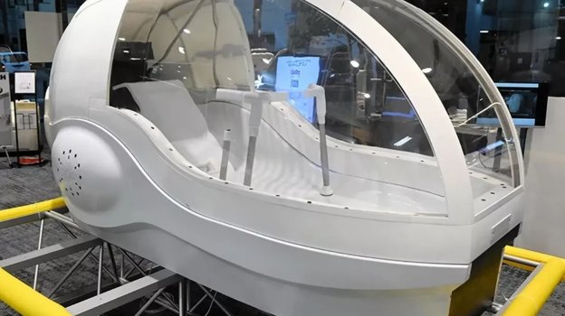 Человеческая стиральная машина будущего.