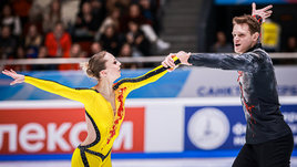 Российские фигуристы Александра Бойкова и Дмитрий Козловский