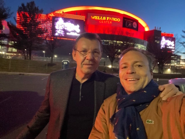 Олег Знарок с Игорем Рабинером.