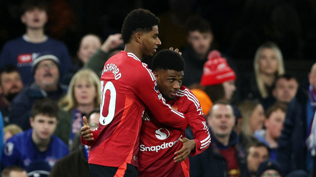 Маркус Рэшфорд и Амад Диалло.