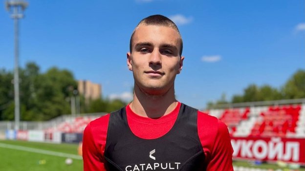 Игрок «Спартака» Егор Сысовев.