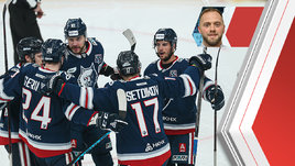 Хоккеисты «Нефтехимика».