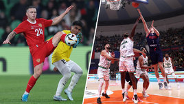 Футболисты сборной России Данил Круговой в матче с Брунеем (11:0) 15 ноября и баскетболист сборной России Александр Щербенев в матче с Ливией (108:60) 24 ноября.