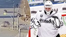 Вратарь «Челмета» Алексей Щетилин