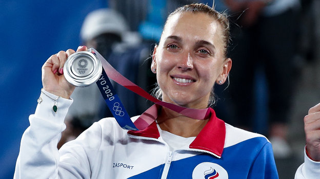 Елена Веснина. Теннисистка Елена Веснина на Олимпиаде-2020 в Токио