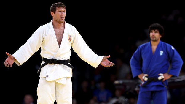 Неманья Майдов. Сербский дзюдоист Неманья Майдов на Олимпиаде-2024 в Париже