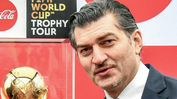 Михаил Кавелашвили. Бывший нападающий владикавказской «Алании» Михаил Кавелашвили