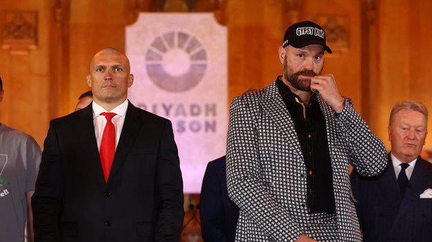 Александр Усик и Тайсон Фьюри.