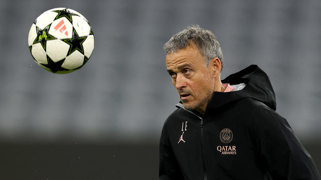 Главный тренер «ПСЖ» Луис Энрике. Главный тренер «ПСЖ» Луис Энрике.