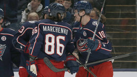 Русские захватили «Коламбус». Марченко и Воронков набрали на двоих пять очков