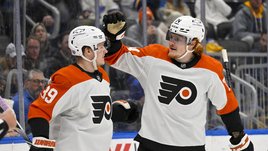 Мичков опять принес победу «Филадельфии»! Получил по зубам за попытку лакросса и снова забил в овертайме