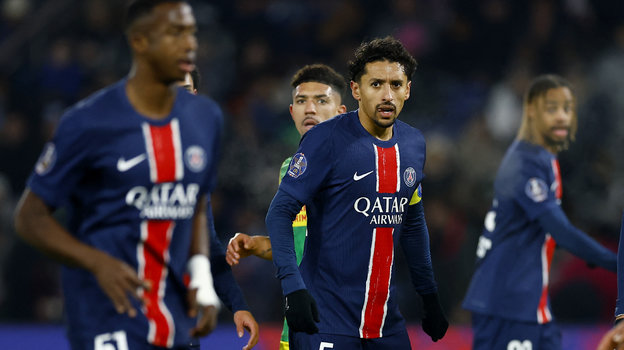 Защитник «ПСЖ» Маркиньос.