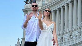 Баскетболист Иван Лазарев и волейболистка Ангелина Лазаренко