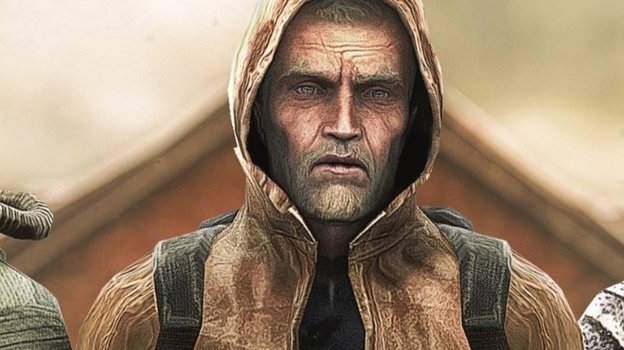 Шрам в первом Сталкере.