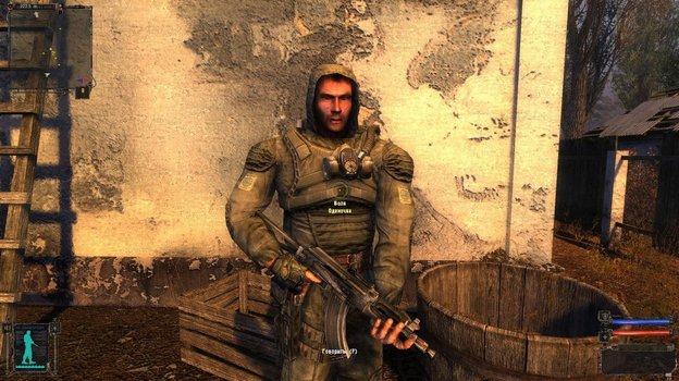 Волк в первой части Сталкера.